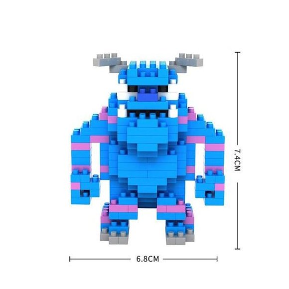 LOZ | Gift Series Diamond Blocks Collectible - Monsters Inc. Sulley (NEW) - Picture 5 of 5